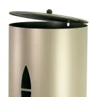 Uchwyt na pellet z pokrywką, miotłą i łopatą Made in Italy - Cacatua Viadurini