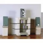 Port TV kamień muzyczny i kryształy nowoczesny design Xeni Viadurini