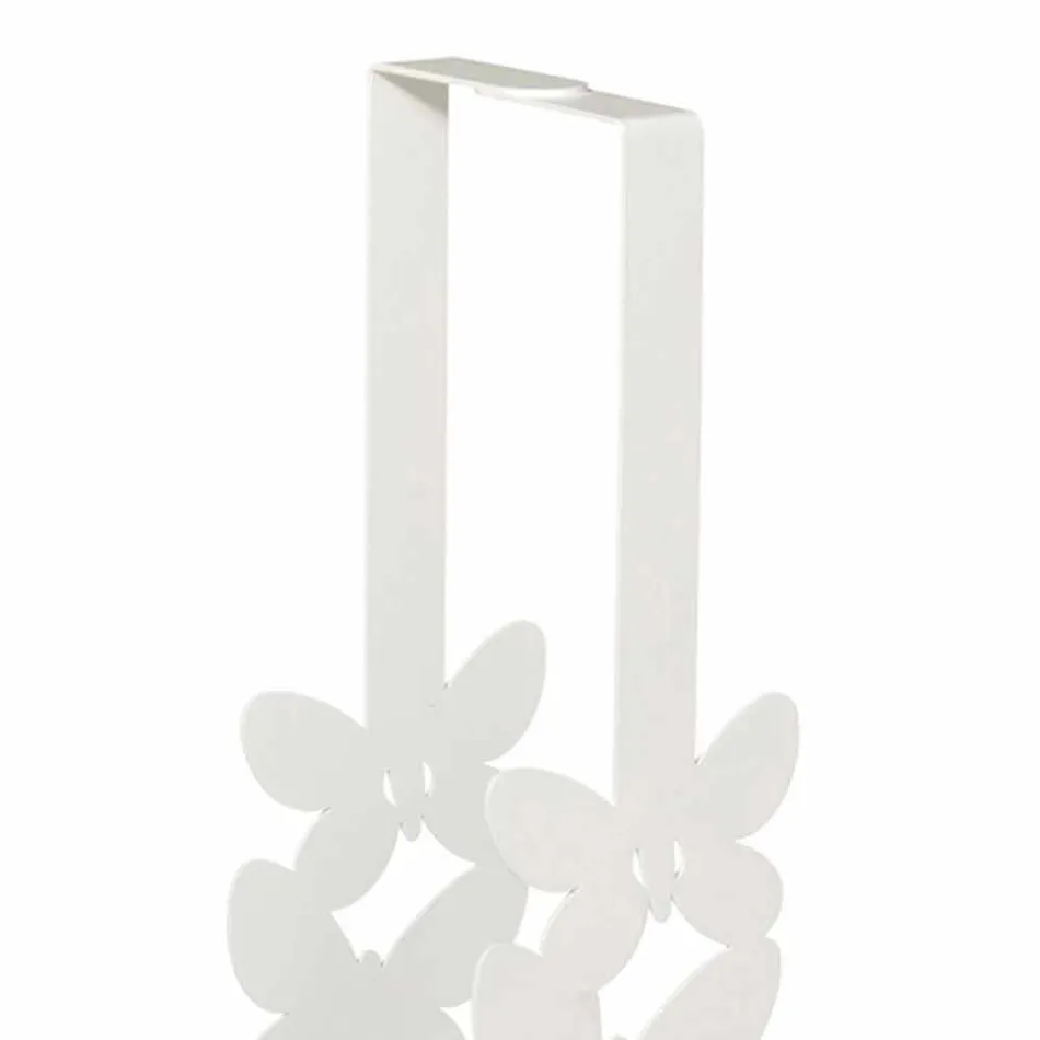 Podwójny uchwyt na kubek w kolorze białym, beżowym lub z kości słoniowej. Made in Italy - Leiden Viadurini