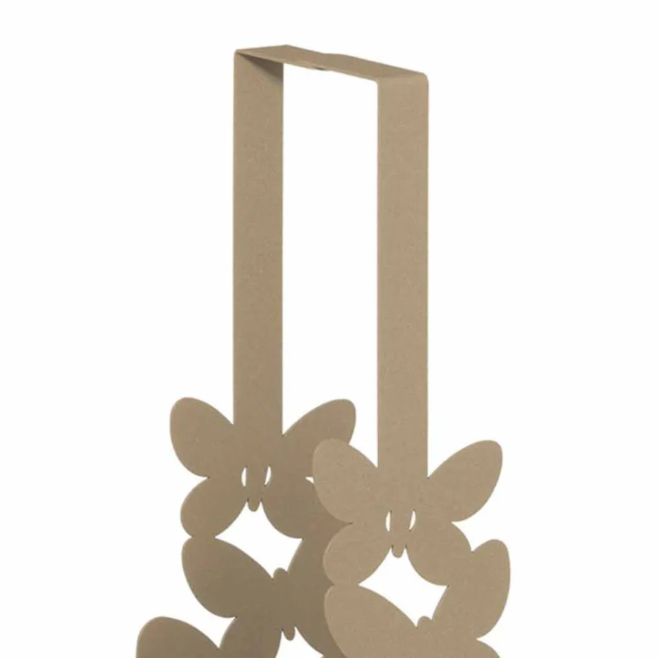 Podwójny uchwyt na kubek w kolorze białym, beżowym lub z kości słoniowej. Made in Italy - Leiden Viadurini