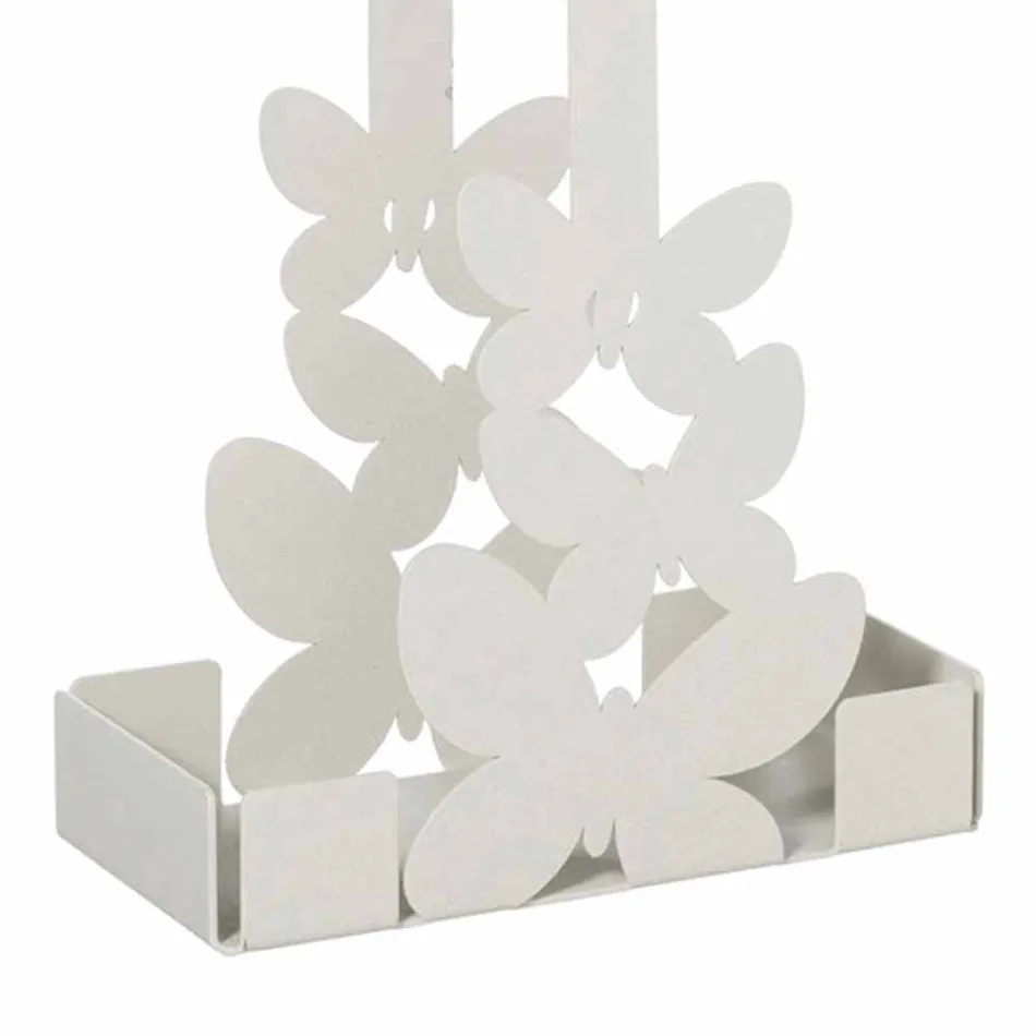 Podwójny uchwyt na kubek w kolorze białym, beżowym lub z kości słoniowej. Made in Italy - Leiden Viadurini