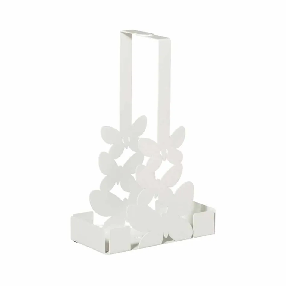 Podwójny uchwyt na kubek w kolorze białym, beżowym lub z kości słoniowej. Made in Italy - Leiden Viadurini