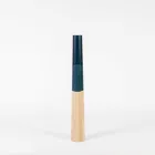 Nowoczesny świecznik z litego drewna sosnowego z kolorowymi detalami - Candor Viadurini