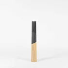 Nowoczesny świecznik z litego drewna sosnowego z kolorowymi detalami - Candor Viadurini