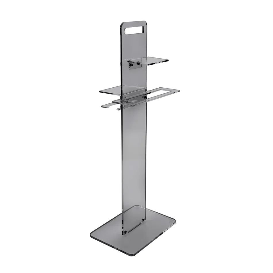 Uchwyt na papier, ręcznik i mydło bidetowe Made in Italy - Pluto Viadurini