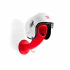 Uchwyt na hełm lub kolorowy wieszak ścienny, 6 sztuk - Crazy Head od Myyour Viadurini