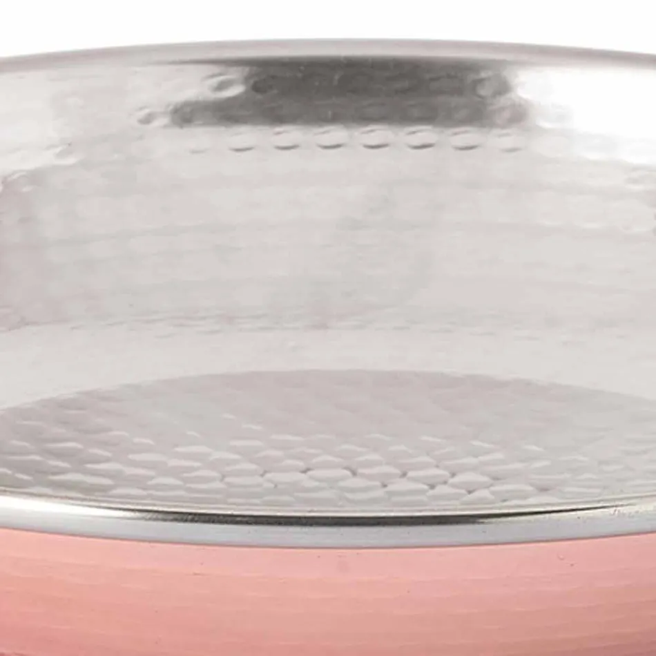 Stół Design Miska na owoce Ręcznie krojona miedziana ozdoba centralna 28 cm - Terraemare Viadurini