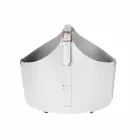 Portalegna z wnętrzem z kołem w nowoczesnym zregenerowanej skóry Fabia Viadurini