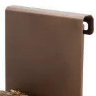 Stojak do drewna na opał z brązowej stali Wykonany we Włoszech z narzędziami - Volturno Viadurini