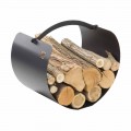 Stojak na drewno z uchwytem wysokiej jakości Made in Italy - Espero