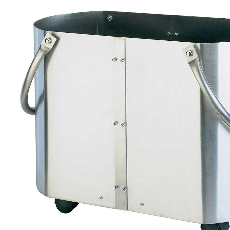 Uchwyt na drewno w różnych wykończeniach z 2 uchwytami bocznymi Wyprodukowano we Włoszech - Impala Viadurini