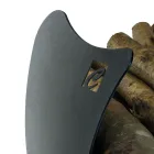 Wewnętrzny uchwyt na drewno opałowe z malowanej stali Made in Italy - Leopoldo Viadurini