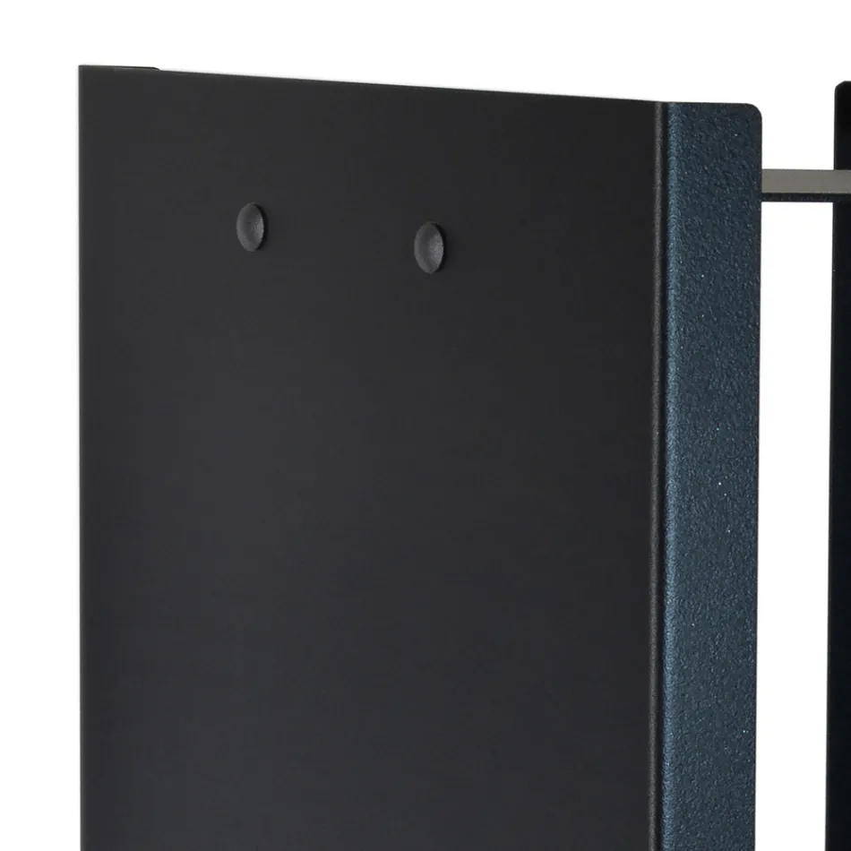 Nowoczesny uchwyt na kłody z malowanej stali Made in Italy - Patrik Viadurini