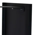 Nowoczesny uchwyt na kłody z malowanej stali Made in Italy - Patrik Viadurini