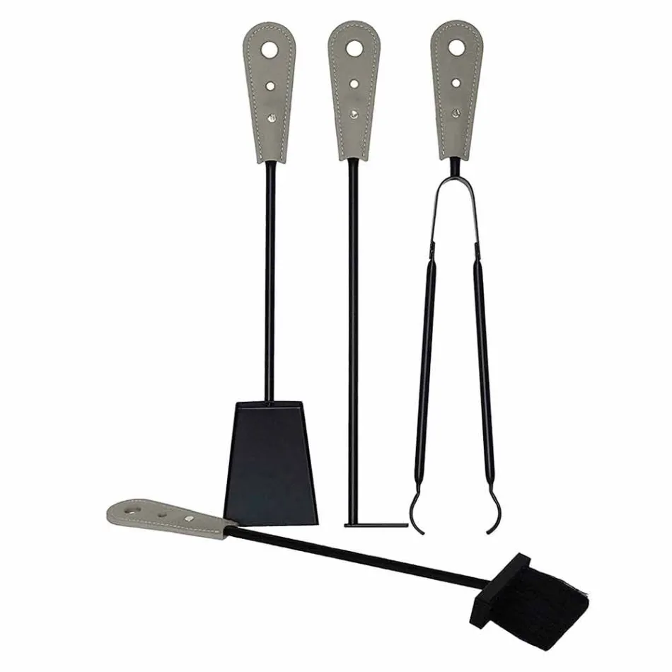 Uchwyt na drewno, żelazny uchwyt i żelazka do skóry Nicad, wyprodukowany we Włoszech Viadurini