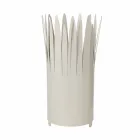 Stojak na parasole o nowoczesnym designie z żelaza z brzytwą Made in Italy - Fuoco Viadurini