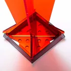 Stojak na parasole o nowoczesnym designie wykonany z metakrylanu Colarato Wyprodukowano we Włoszech - Tato Viadurini