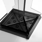 Stojak na parasole o nowoczesnym designie wykonany z metakrylanu Colarato Wyprodukowano we Włoszech - Tato Viadurini