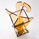 Stojak na parasole o nowoczesnym designie wykonany z metakrylanu Colarato Wyprodukowano we Włoszech - Tato Viadurini