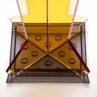 Stojak na parasole o nowoczesnym designie wykonany z metakrylanu Colarato Wyprodukowano we Włoszech - Tato Viadurini