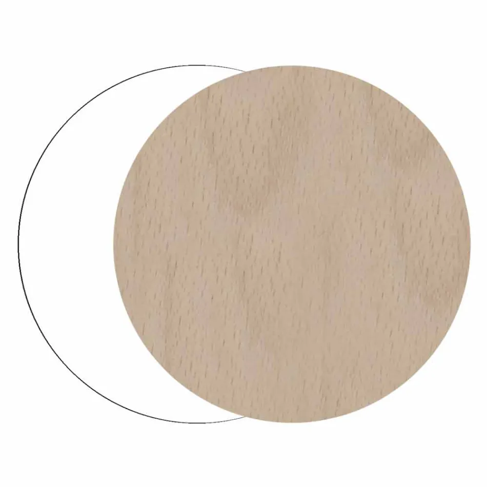 Nowoczesny, elegancki, prostokątny stojak na parasole z dekorowanego drewna - Dekoro Viadurini