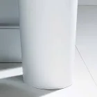 Stojak na parasole wykonany z regenerowanej skóry ręcznie z Pluvii Viadurini