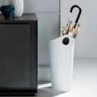 Stojak na parasole wykonany z regenerowanej skóry ręcznie z Pluvii Viadurini