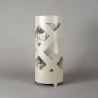 Stojak na parasole z kolorowego żelaza o nowoczesnym designie Made in Italy - Enrica Viadurini