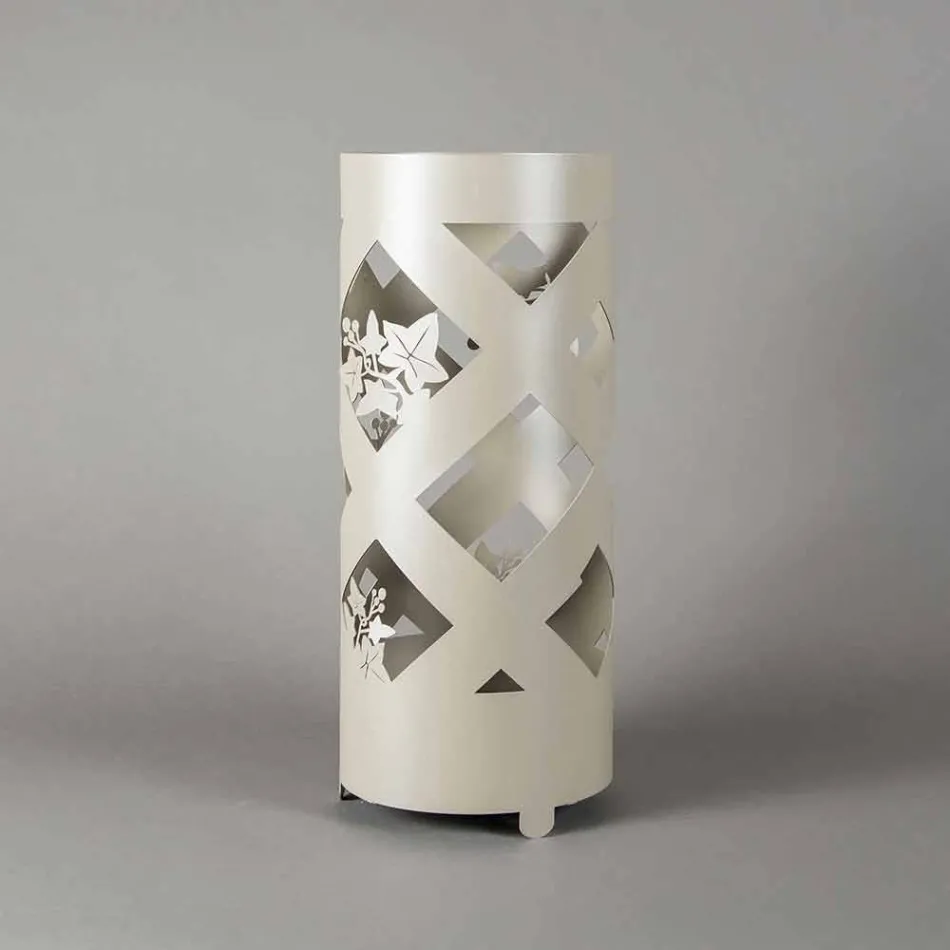 Stojak na parasole z kolorowego żelaza o nowoczesnym designie Made in Italy - Enrica Viadurini