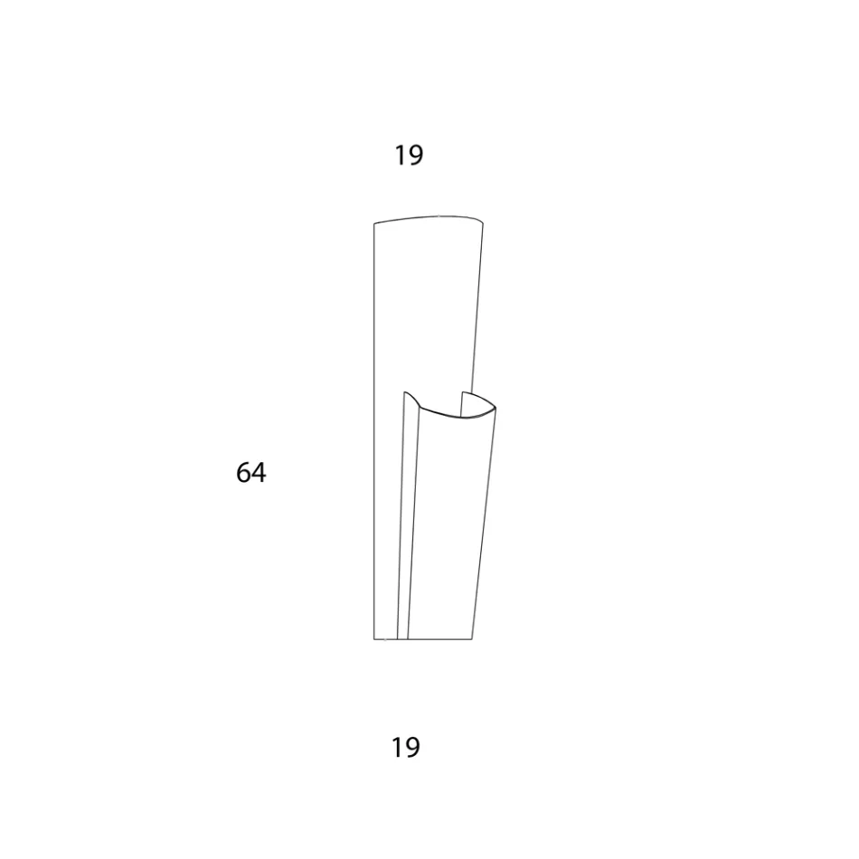 Stojak na parasole z blachy malowanej na złoto i brąz. Wyprodukowano we Włoszech - Azalia Viadurini