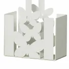 Nowoczesny uchwyt na sztućce stołowe w kolorze białym, beżowym lub w kolorze kości słoniowej Wykonany we Włoszech - Laida Viadurini