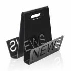 Stojak na magazynki z czarnego lub przezroczystego pleksiglasu Made in Italy - Omar Viadurini