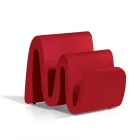 Nowoczesny kolorowy stojak na czasopisma z polietylenu Made in Italy - Munoz Viadurini