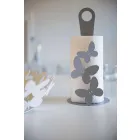 Nowoczesny uchwyt na rolki kuchenne w kolorze białym, beżowym lub z kości słoniowej. Made in Italy - Leiden Viadurini