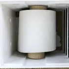 Uchwyt na papier łazienkowy z białego Corianu lub z czarnymi wstawkami Włoski design - Elono Viadurini