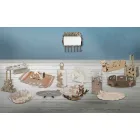 Nowoczesny ręcznie robiony uchwyt na rolkę z żelaza, wykonany we Włoszech - Leiden Viadurini