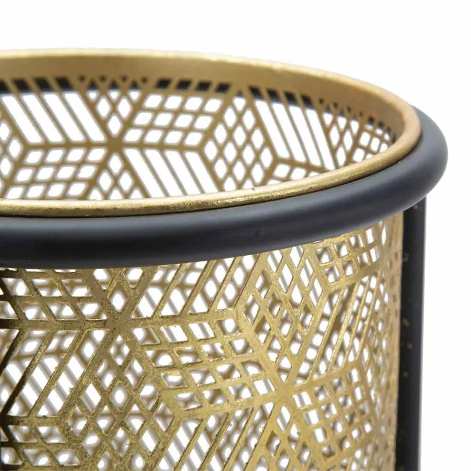 Nowoczesny okrągły podwójny uchwyt na garnek z żelaza - Addie Viadurini