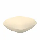 Poduszka marki Vondom na zewnątrz pufa z polietylenu. 67x67 cm Viadurini