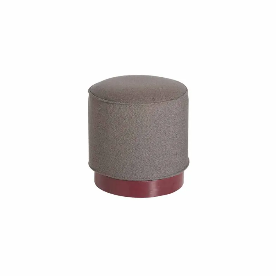 Pufa na zewnątrz, z polietylenu i tkaniny lub skóry - Mara Slide Viadurini