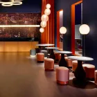 Pufa na zewnątrz, z polietylenu i tkaniny lub skóry - Mara Slide Viadurini