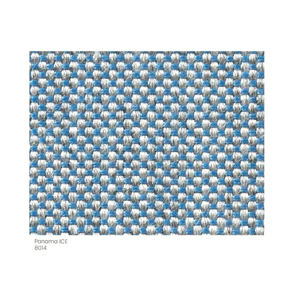 Pufa ogrodowa wyściełana i pokryta tkaniną Made in Italy - Butter Viadurini