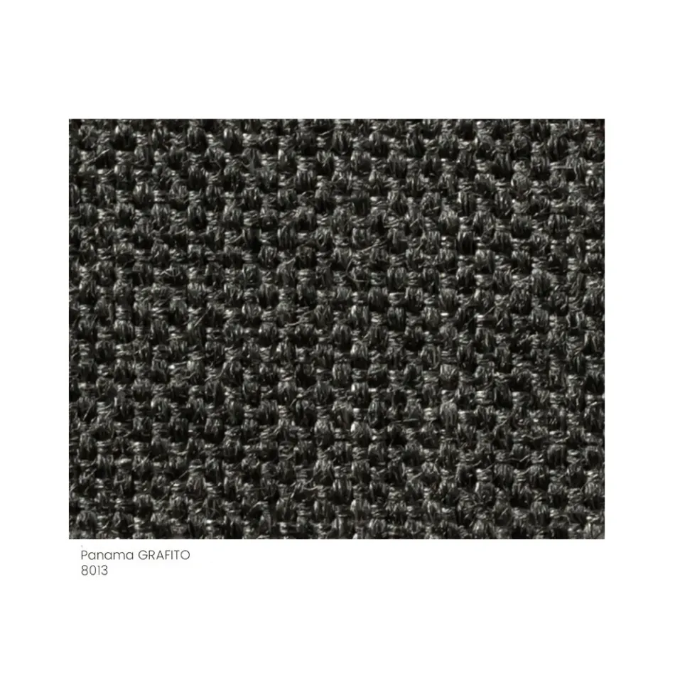 Pufa ogrodowa wyściełana i pokryta tkaniną Made in Italy - Butter Viadurini