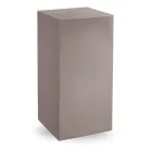 Pufa ogrodowa z polietylenu 8 wykończeń Made in Italy - Viky Viadurini