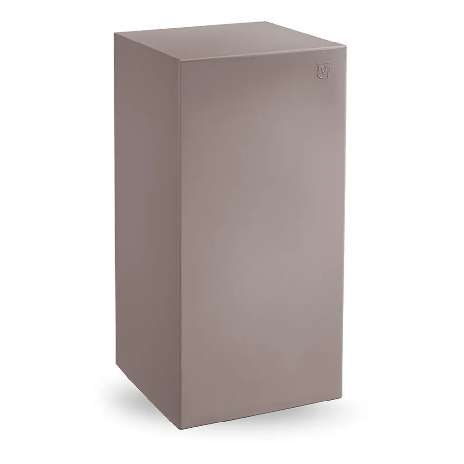 Pufa ogrodowa z polietylenu 8 wykończeń Made in Italy - Viky Viadurini