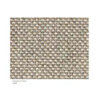 Pufa ogrodowa z tkaniny z metalowymi nóżkami Made in Italy - Butter Viadurini