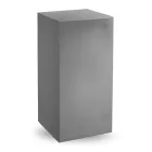 Dekoracyjna pufa z polietylenu 8 wykończeń Made in Italy - Viky Viadurini