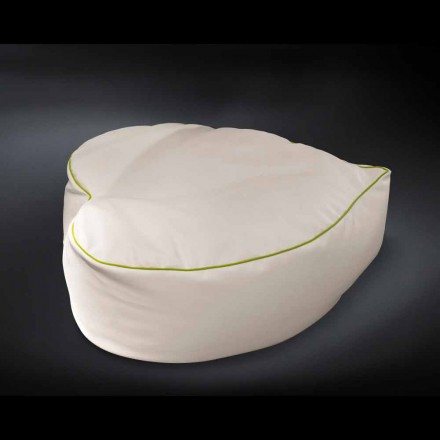 Konstrukcja otomana w faux skórzanym żeglarskiej wewnętrzne i zewnętrzne Potus Viadurini