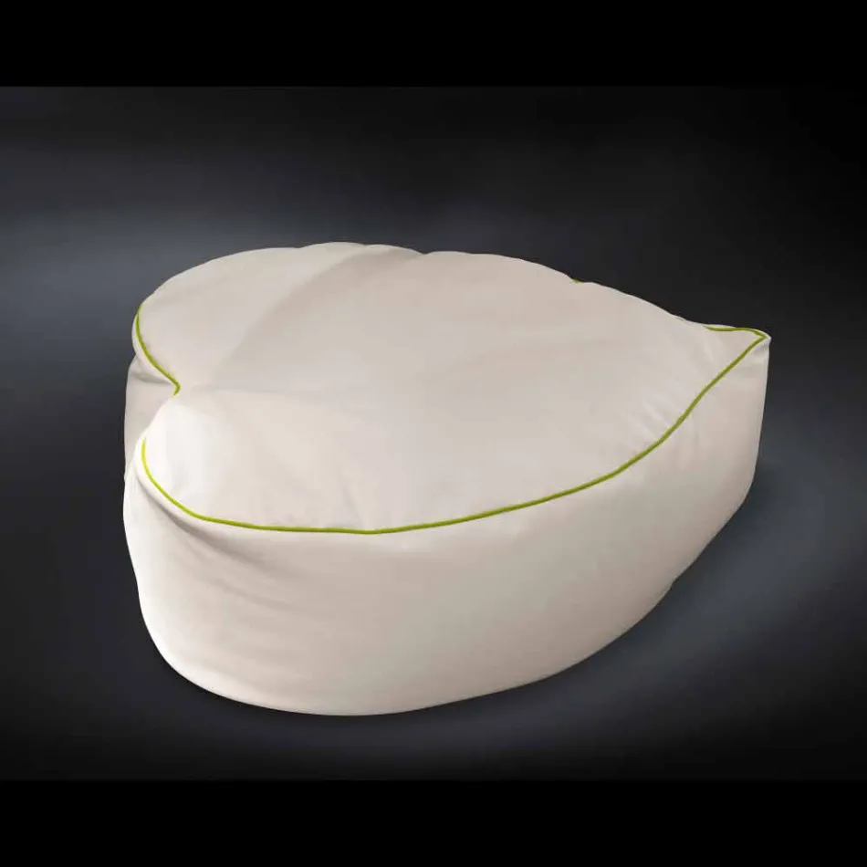 Konstrukcja otomana w faux skórzanym żeglarskiej wewnętrzne i zewnętrzne Potus Viadurini