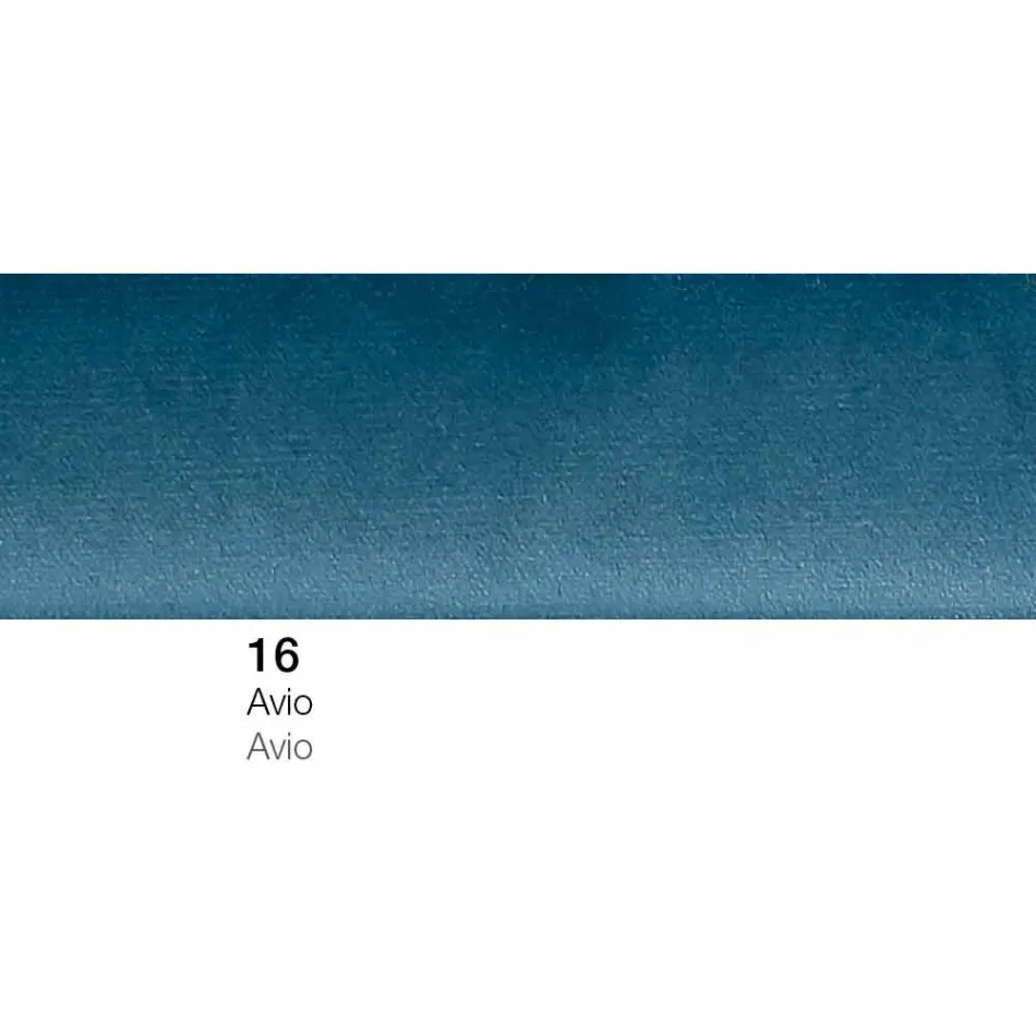 Okrągła pufa z podnóżkiem pokryta tkaniną Made in Italy - Gigno Viadurini