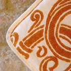 Naszywki sztuki włoskiej w czystej bieliźnie z ręcznie drukowanym pojedynczym kawałkiem - marki Viadurini